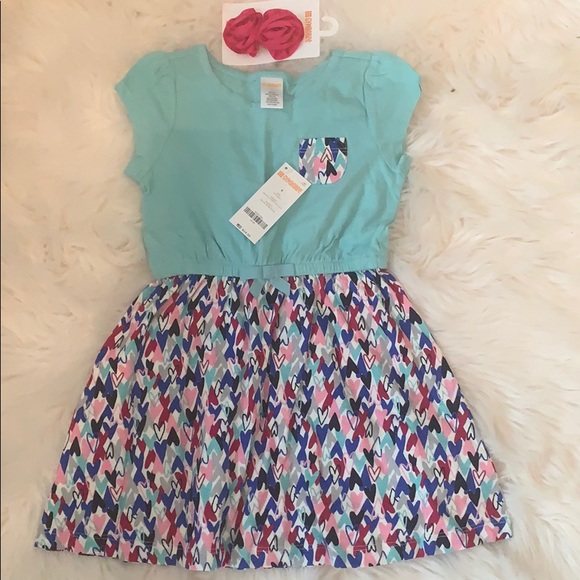 Gymboree girls dress 100% cotton hair clips New - Picture 1 of 8
